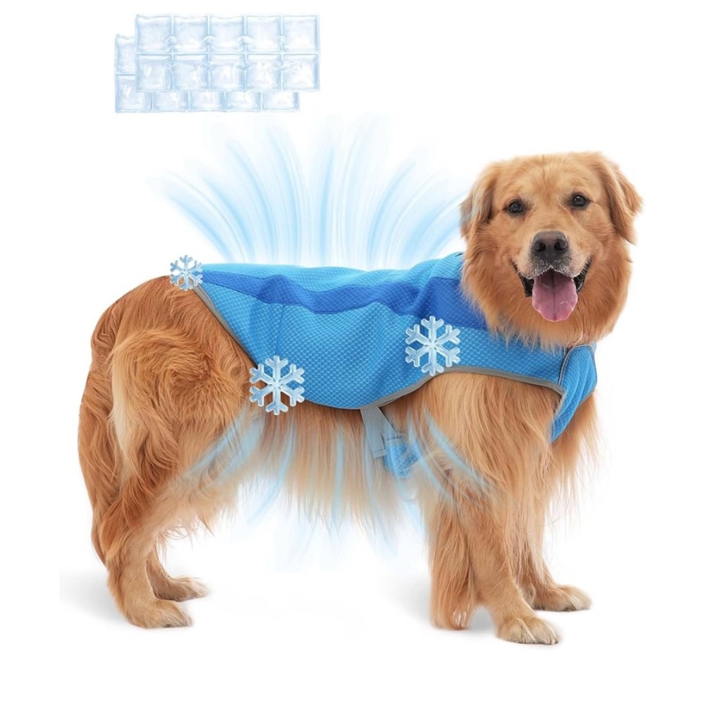 Relexit Blue Pet Cooling Vest